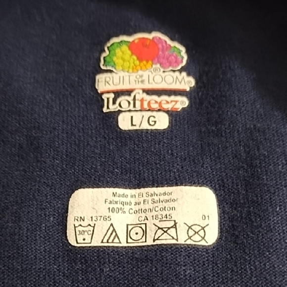 Scotland Plaid Graphic Tee Navy Red White - Picture 6 of 11